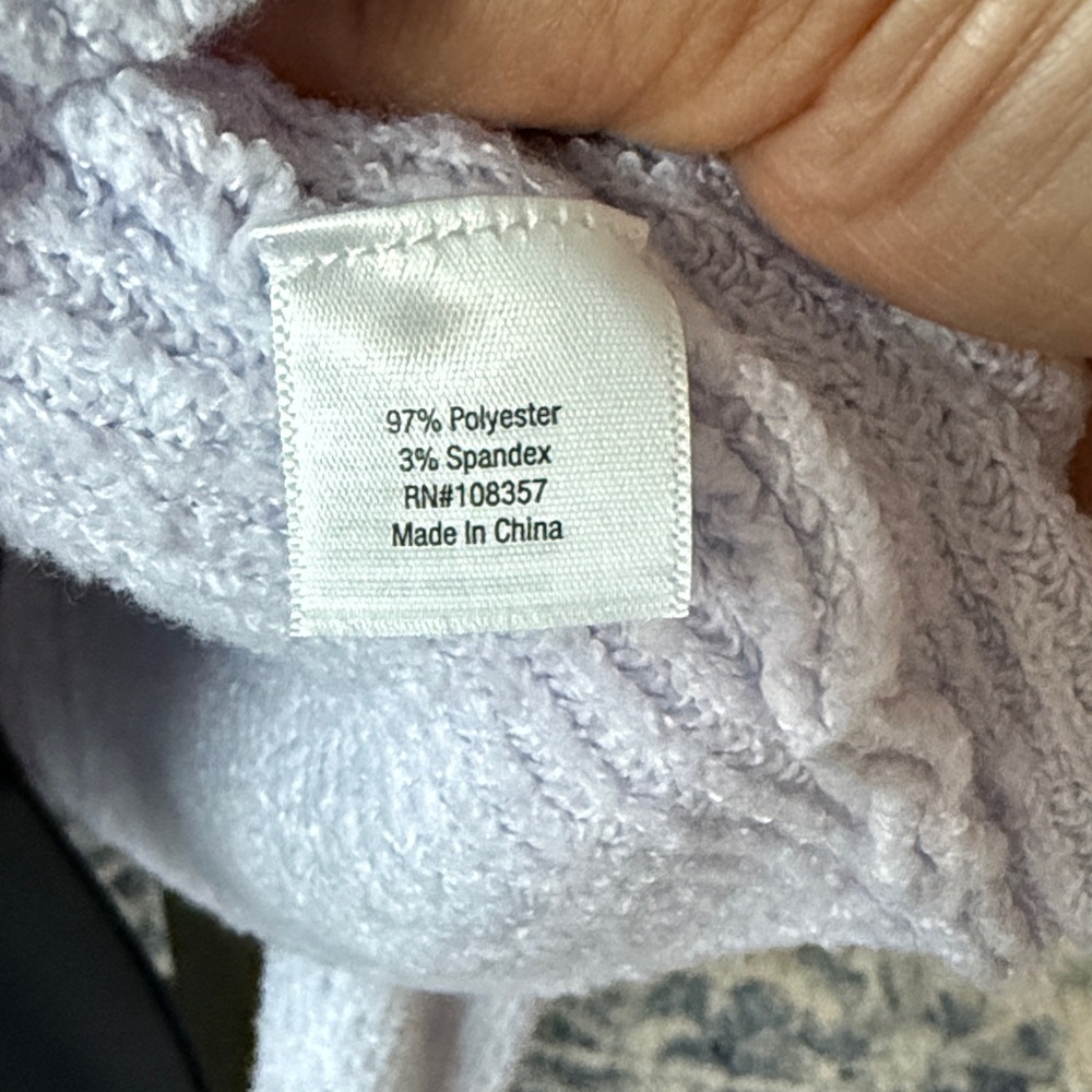 Arizona Jean Company Light Blue and Lavender Cardigan - Picture 4 of 4